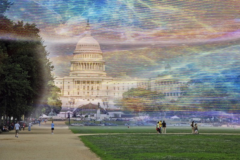 Американский художник Николай Ламм визуализировал Wi-Fi